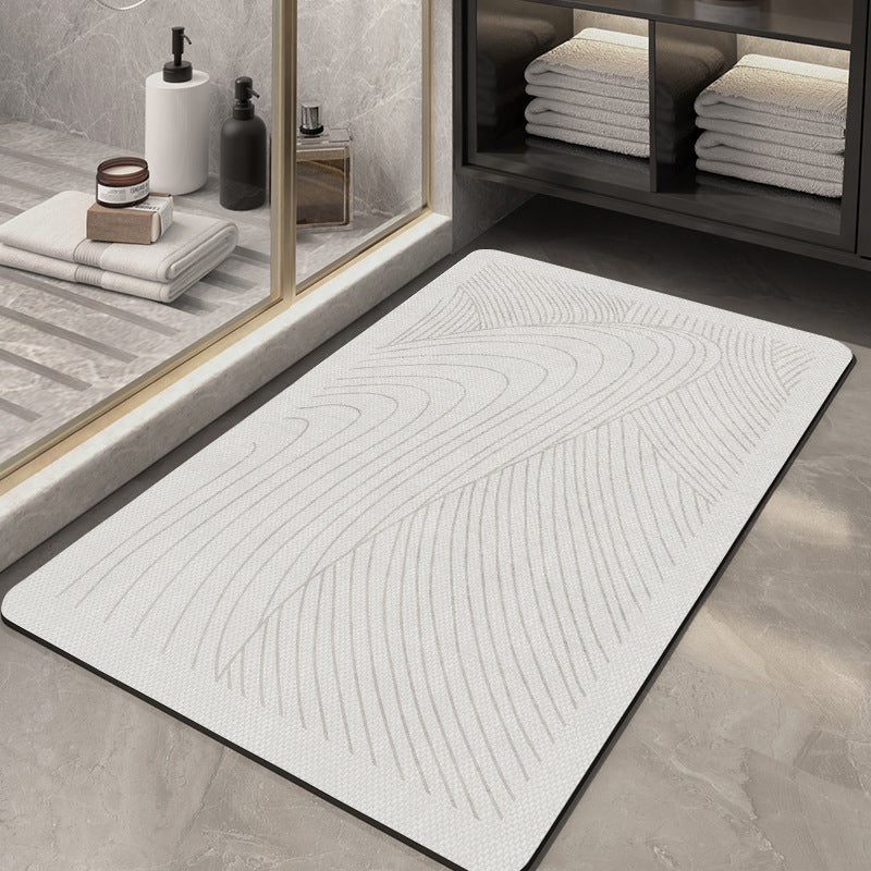 Geometric Patterned Bath Mat Stornfield