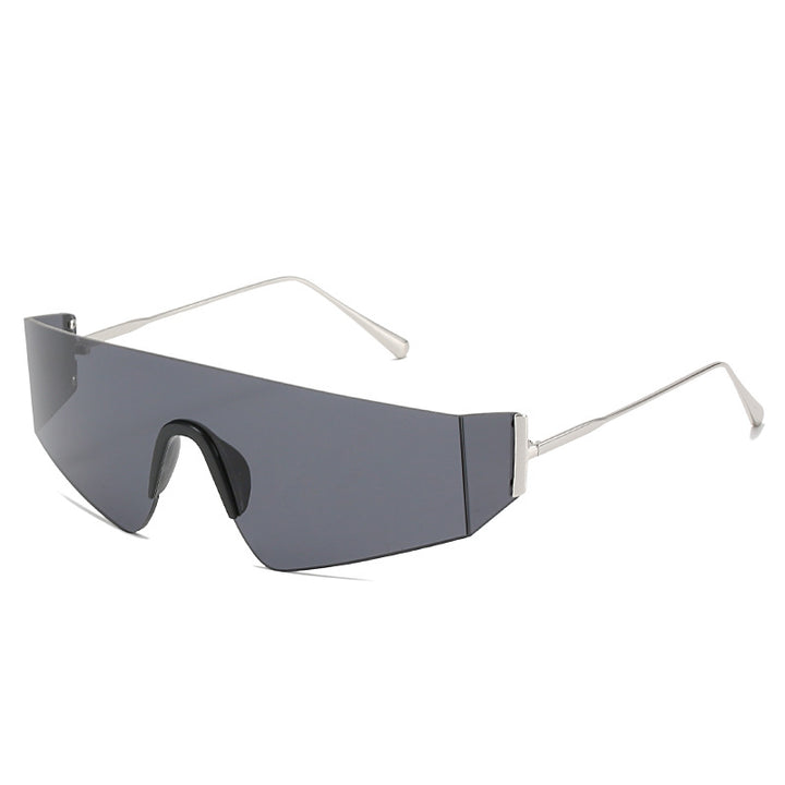 Ladies futuristic oversized sunglasses Stornfield