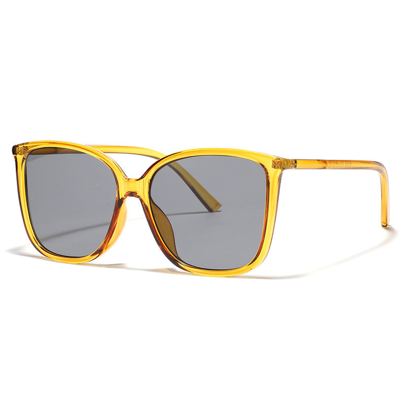 Ladies Cat-Eye Sunglasses with Luxurious Transparent Frame and UV Protection Stornfield
