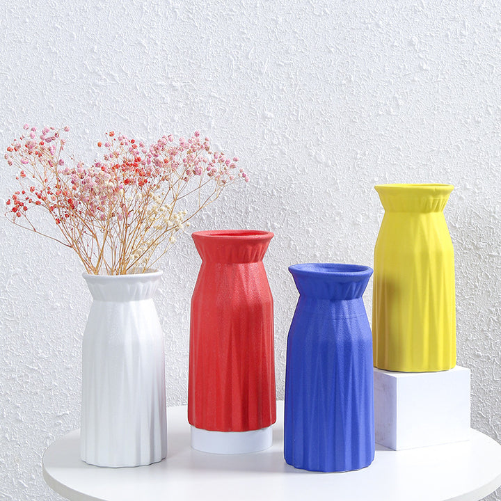 Modern Textured Ceramic Flower Vase Stornfeild 1790310307