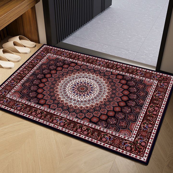 Vintage-Inspired Intricate Pattern Area Rug