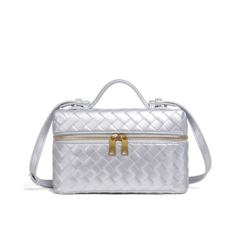 Woven Leather Cosmetic Case Stornfield