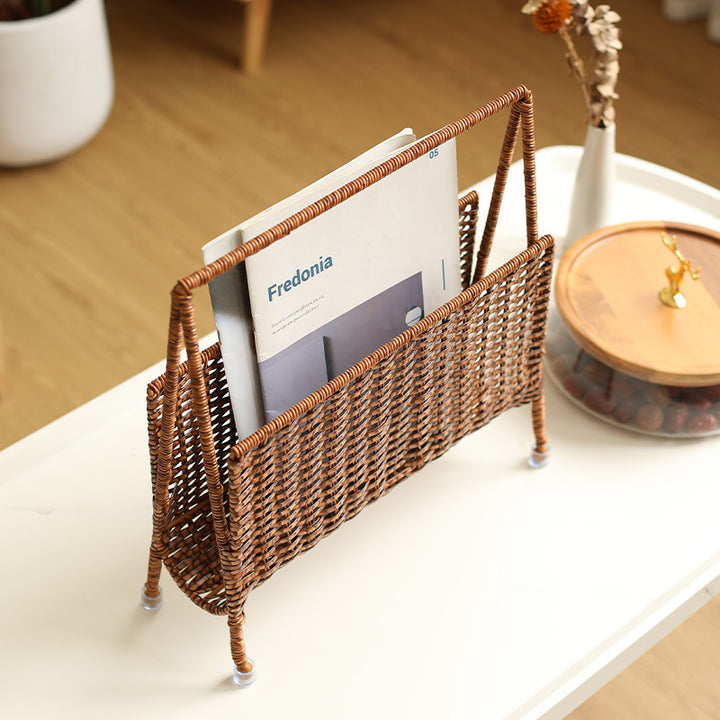 Unisex Handwoven Newspaper and Magazine Stand Stornfield