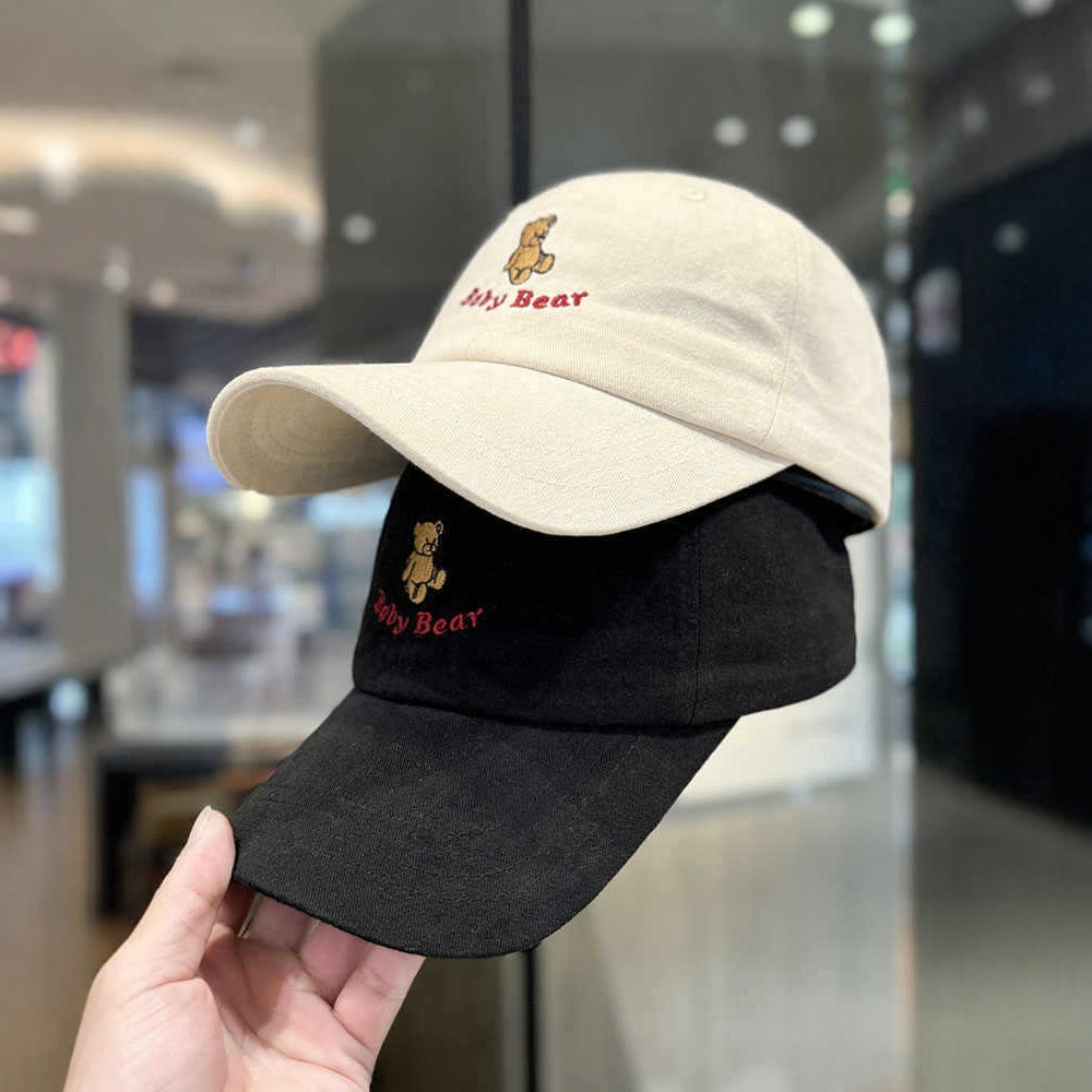 Women's Cute Embroidered Bear Cap Stornfield