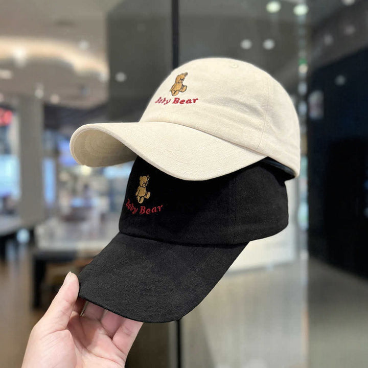 Women's Cute Embroidered Bear Cap Stornfield