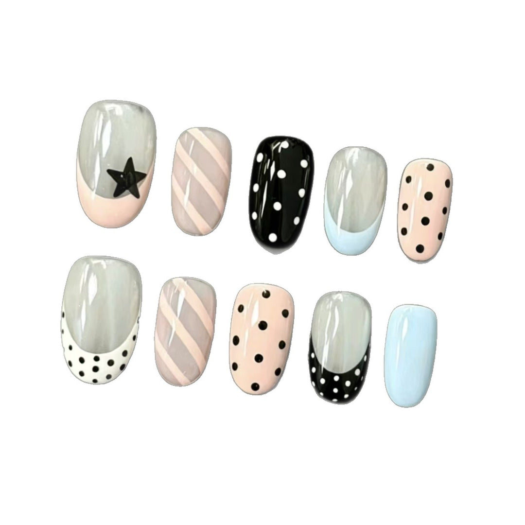 Stylish Press-On Nail Wraps Stornfield