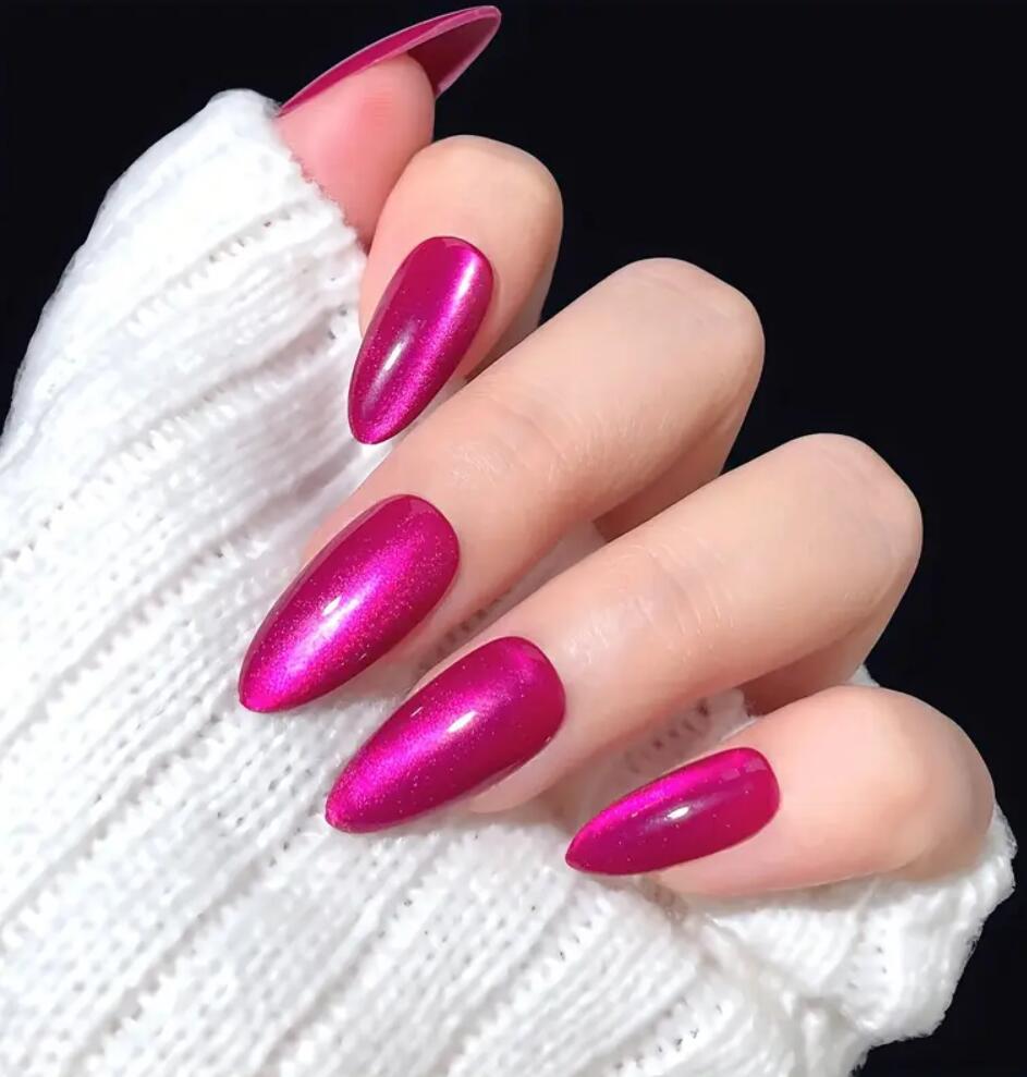 Long-Lasting Glossy Stiletto Nail Tips Stornfield