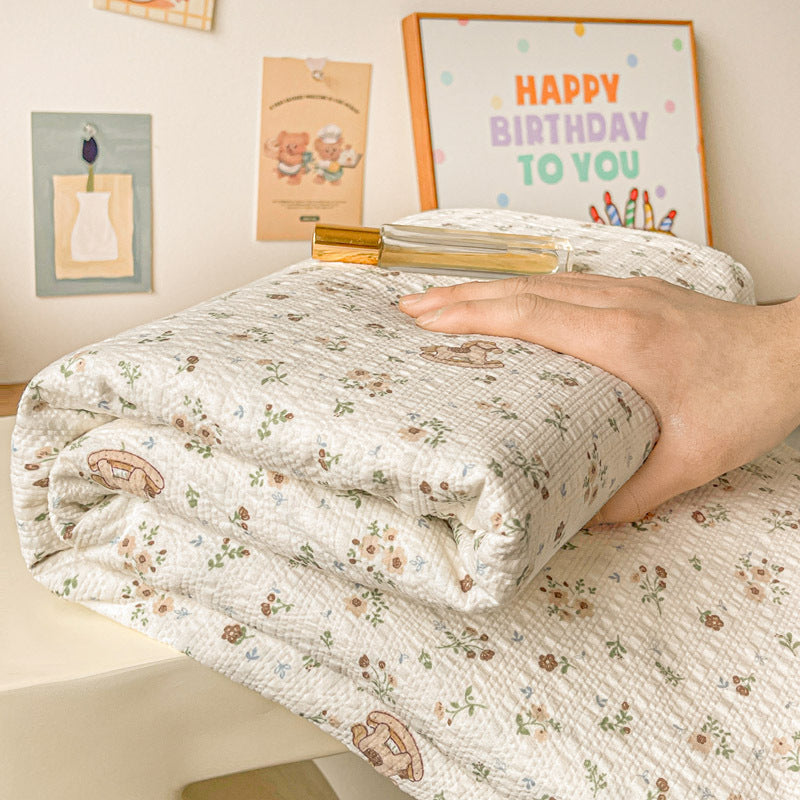 Reversible Playful Baby Quilt