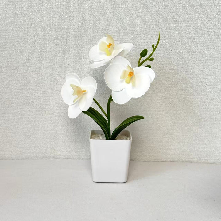 Elegantly Crafted Artificial Orchid Arrangement