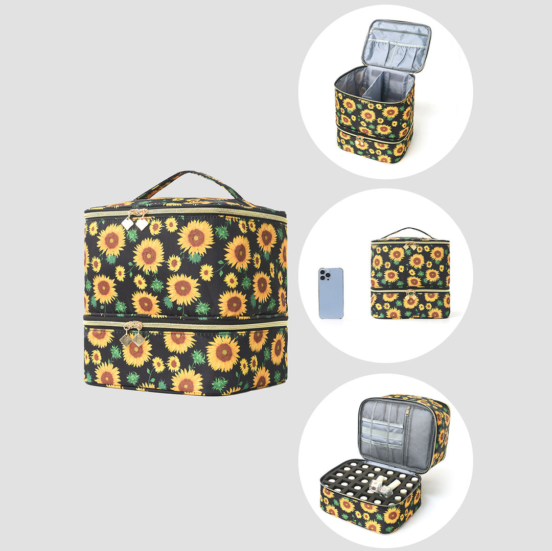 Cosmetic organizer with intelligent compartment system Stornfield