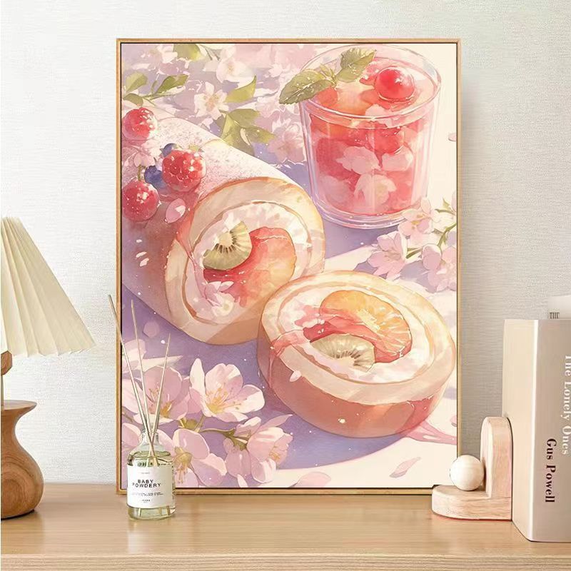 Gourmet Dessert-Themed Canvas Wall Art Stornfield