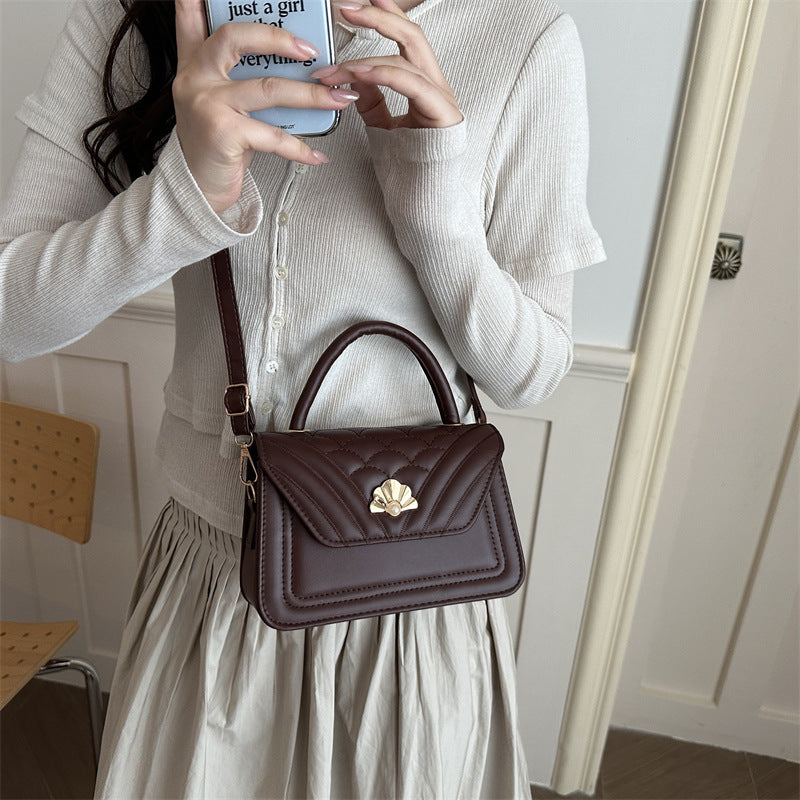 Quilted Leather Crossbody Bag