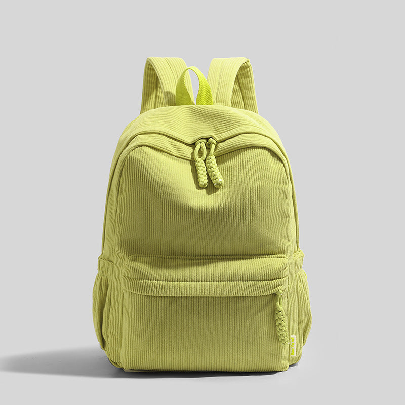 Compact Textured School Backpack Stornfield