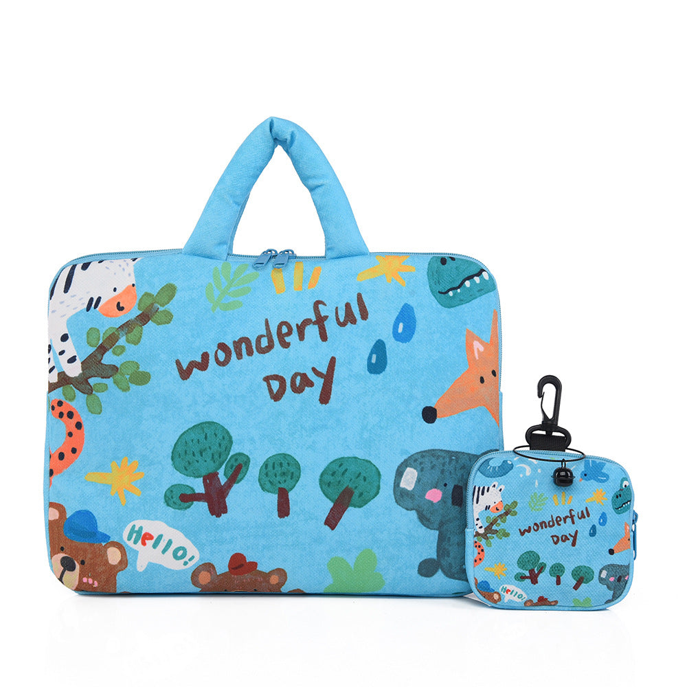 Stylish laptop cover with cute dog design Stornfield