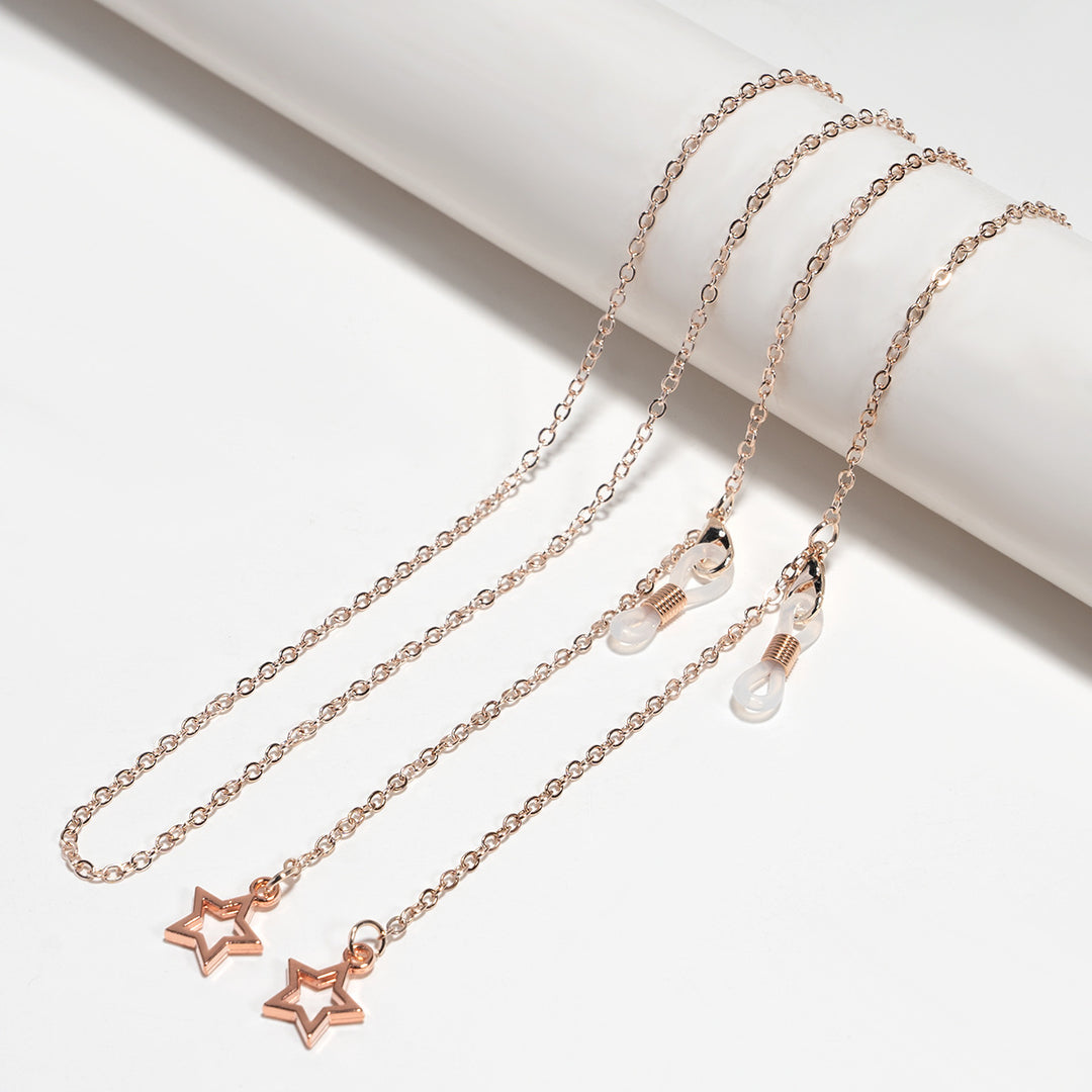 Stylish Star-Embellished Eyewear Chain Stornfield