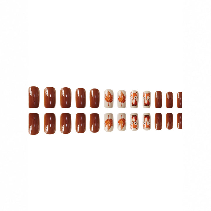Decorative Glittery Star-Accented Press-On Nail Set Stornfield