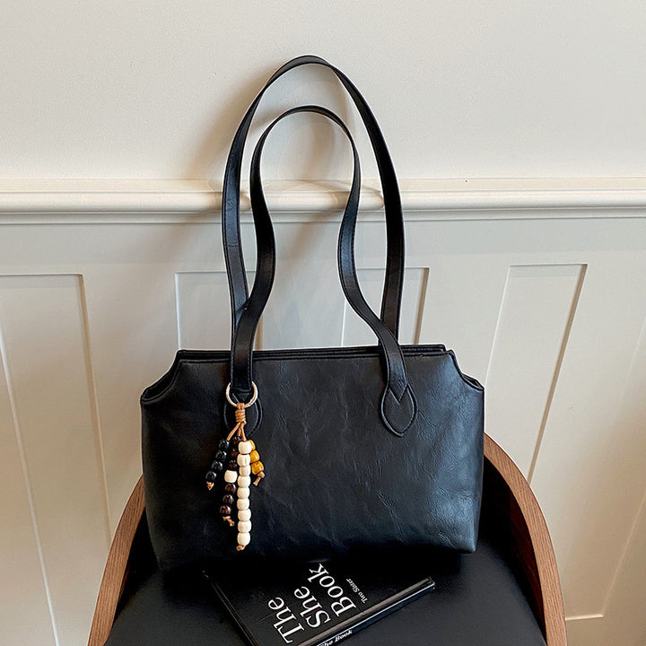 Structured Leather Tote