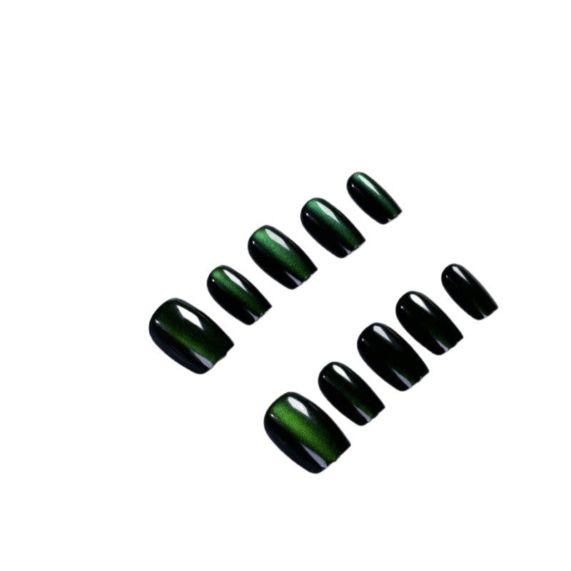 Artificial nails with shimmering metallic effect Stornfield