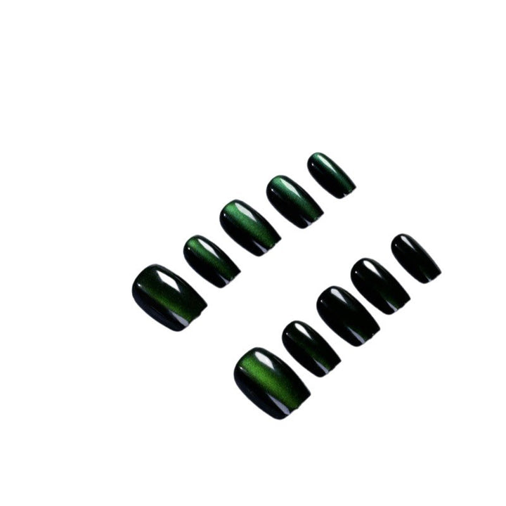 Artificial nails with shimmering metallic effect Stornfield