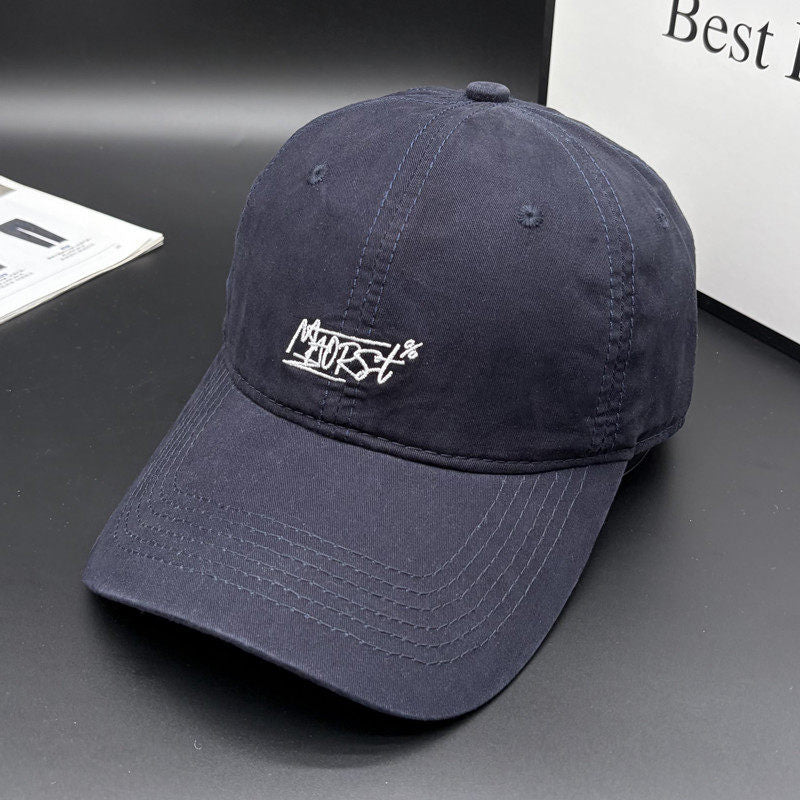 Men's Casual Stitch-Embellished Baseball Cap Stornfield