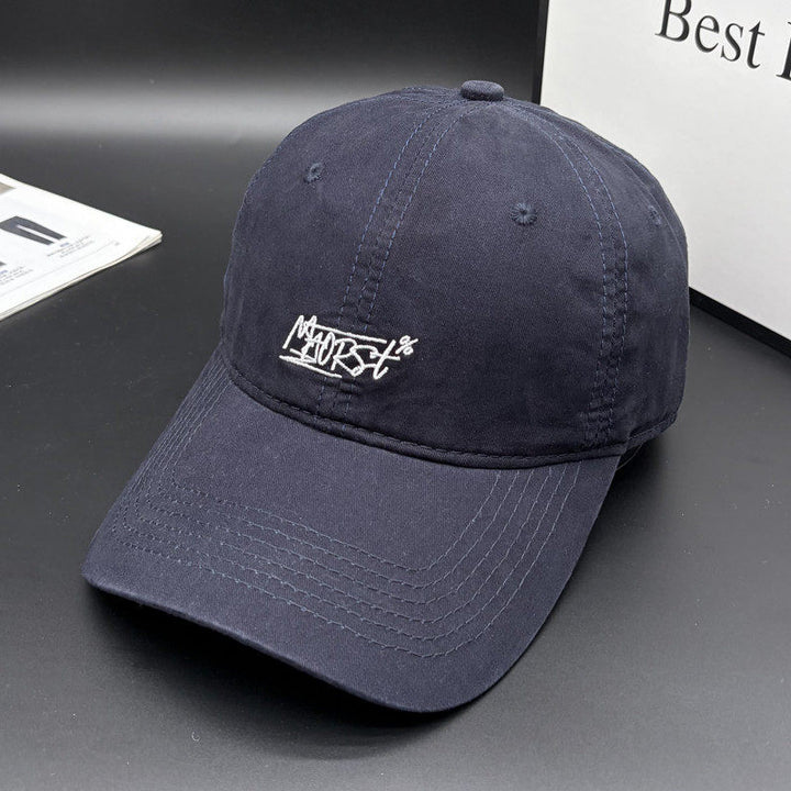 Men's Casual Stitch-Embellished Baseball Cap Stornfield
