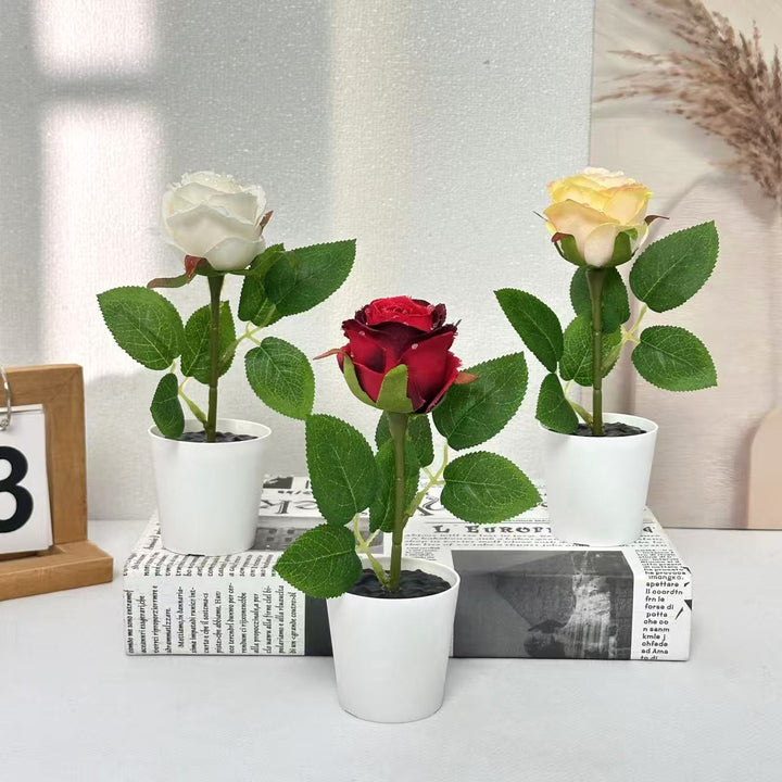 Decorative Artificial Rose for Home Decor Display