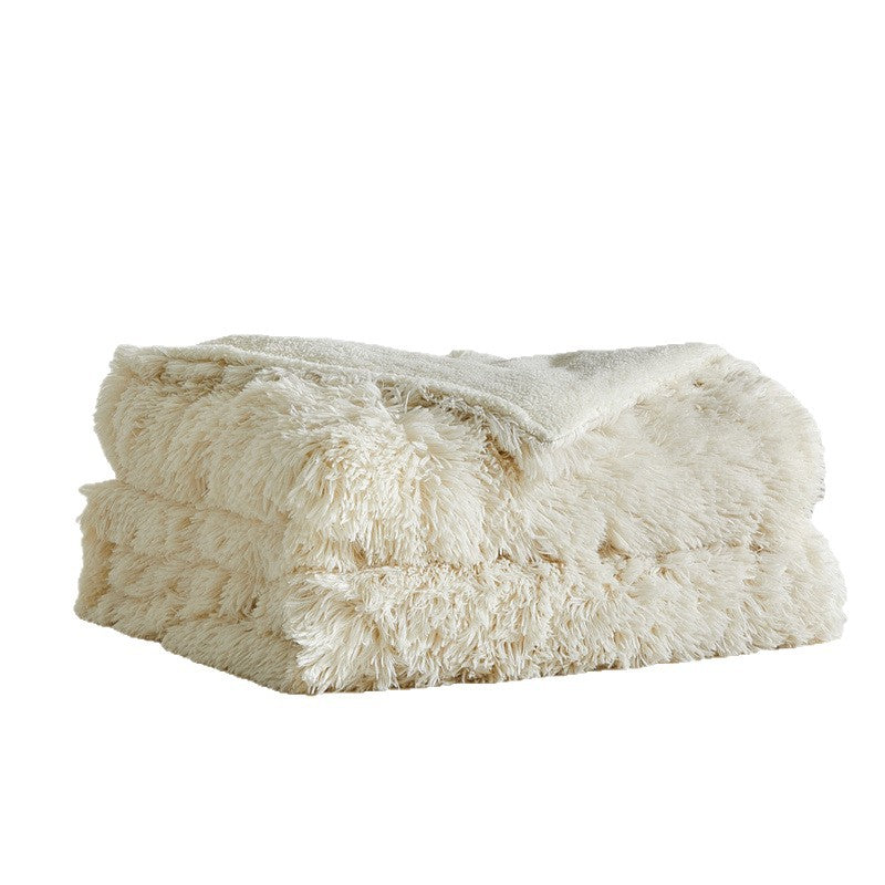 Women Luxury and Soft Faux Fur Blanket Stornfield