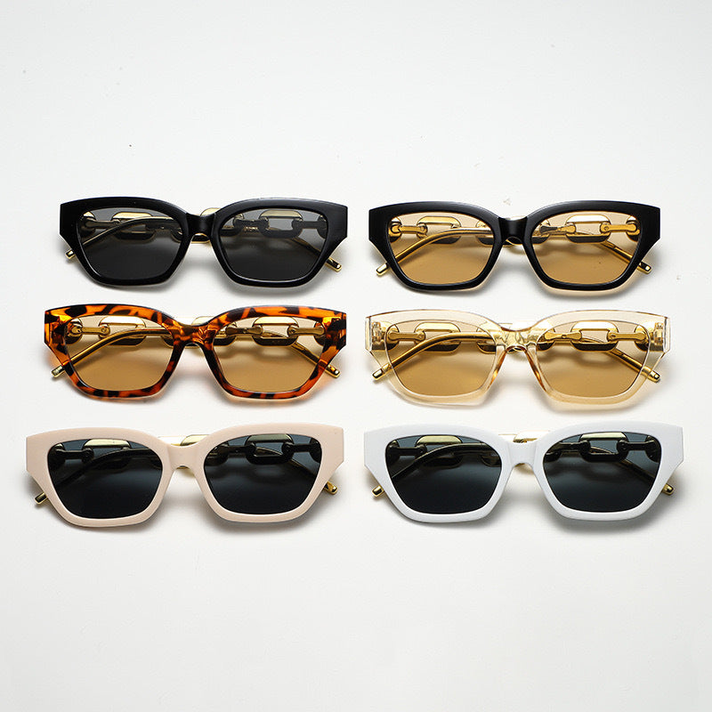 Women’s sunglasses with unique chain design Stornfield