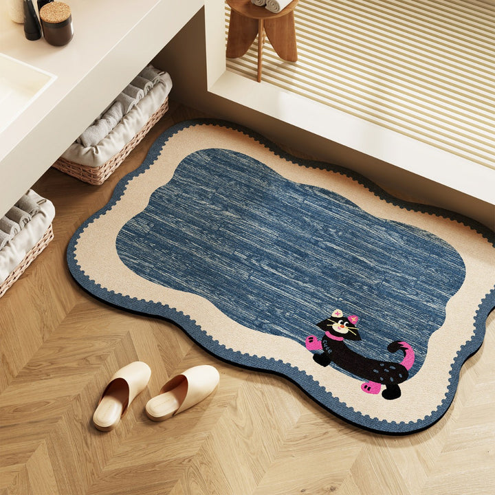 Cute Cartoon Character Bath Rug