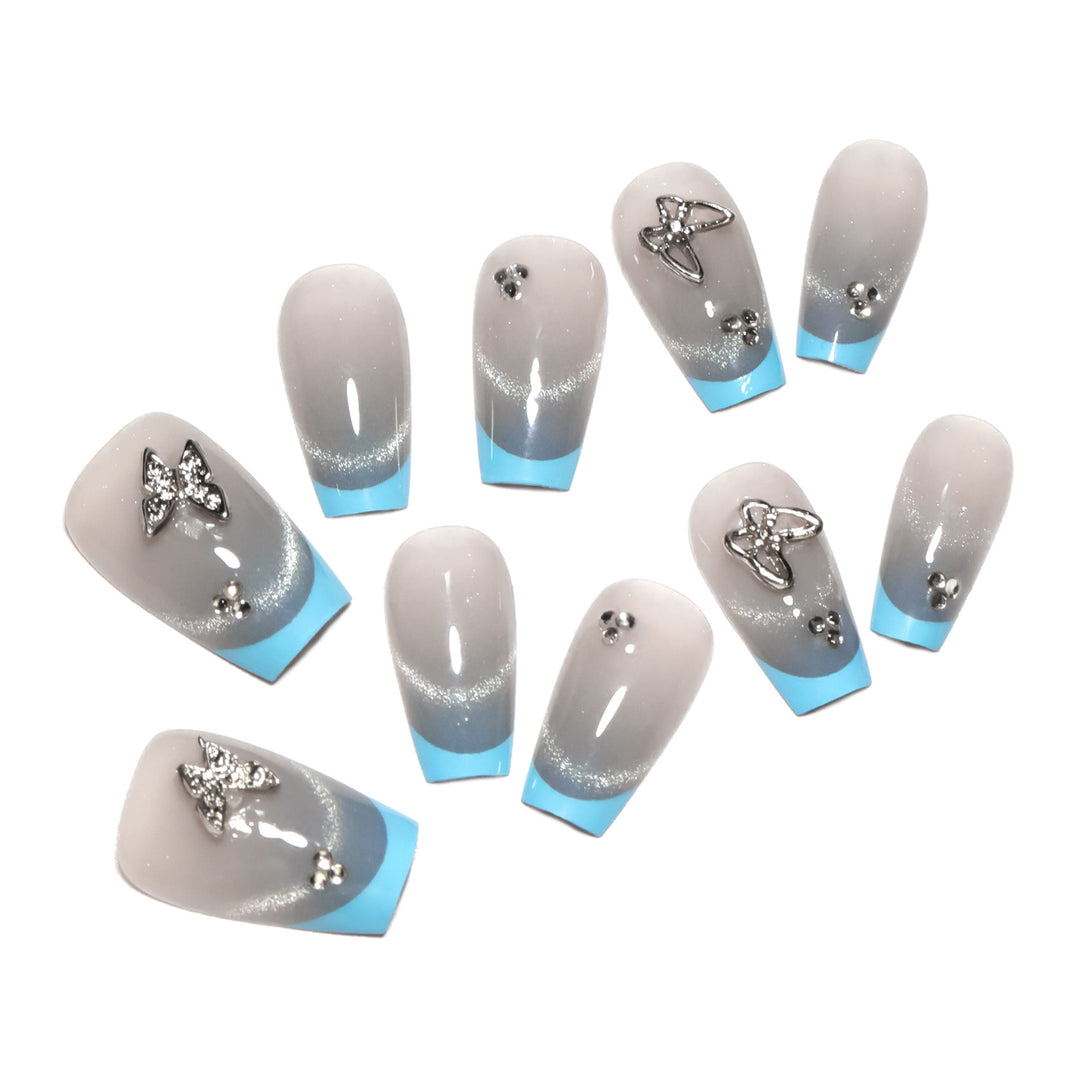 Artificial nail art with modern accents Stornfield