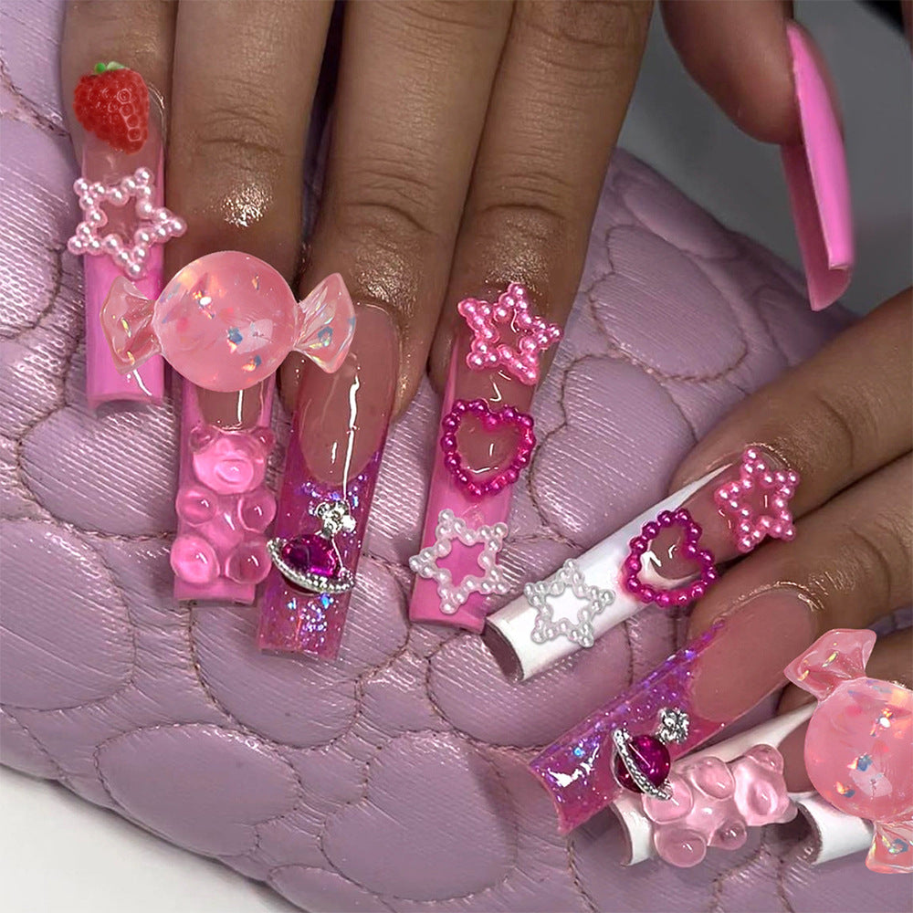 Decorative Press-On Nail Art Kit Stornfield