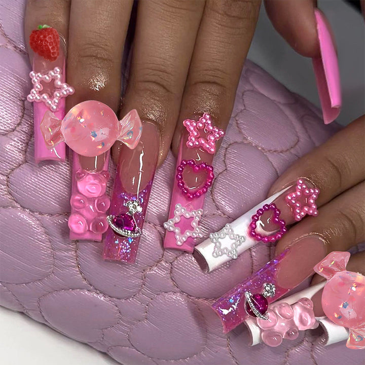 Decorative Press-On Nail Art Kit Stornfield