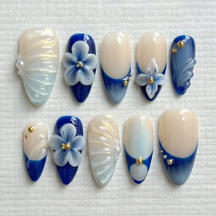 Decorative Press-On Nails Stornfield