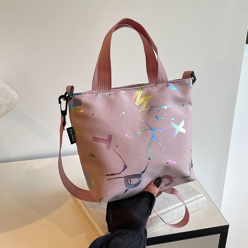 WoArtistic Patterned Mini Tote Bag Stornfield