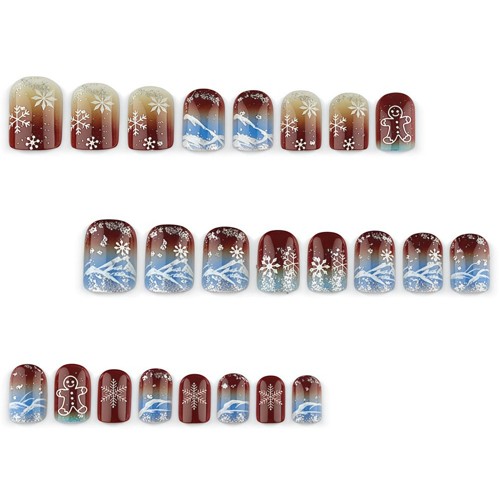 Decorative Winter Nail Art Stornfield