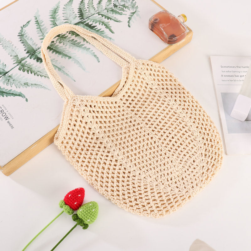 Handwoven jute tote Stornfield
