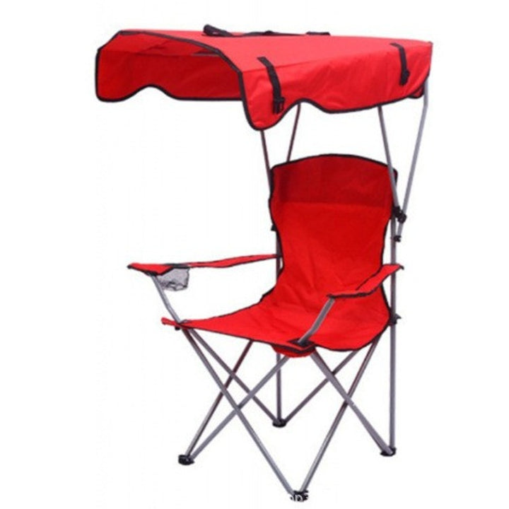 Folding chair with sun protection Stornfield