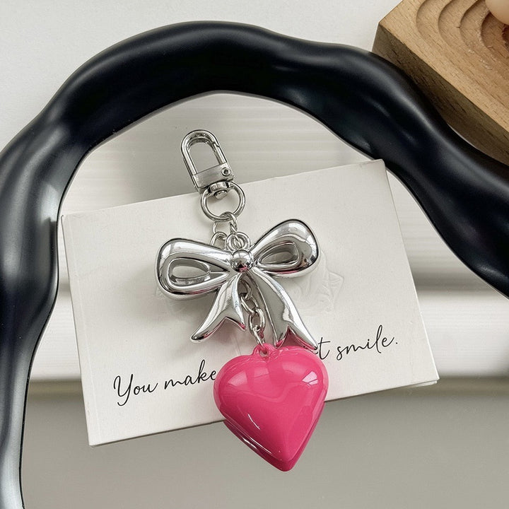 Heart-Shaped Charm Keychain Stornfield