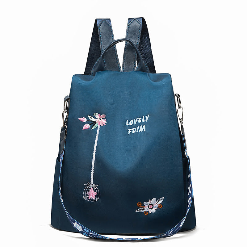 Stylish Embroidered Backpack Stornfield