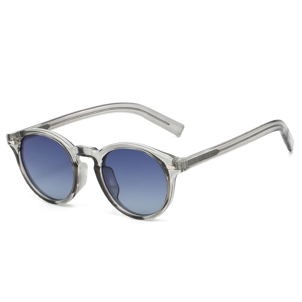 Women's fashionable sunglasses with transparent frame and yellow lenses Stornfield