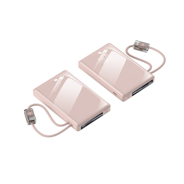 Portable power bank with integrated cables and state-of-the-art fast charging function Stornfield