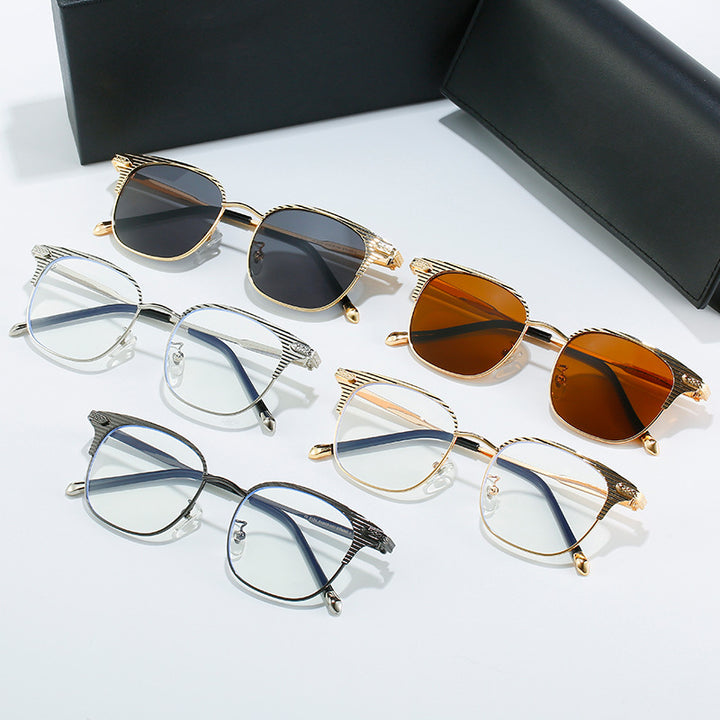 Ladies designer sunglasses with luxurious frame and mirrored lenses Stornfield