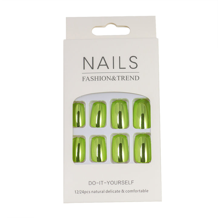 DIY Glossy Press-On Nails Stornfield