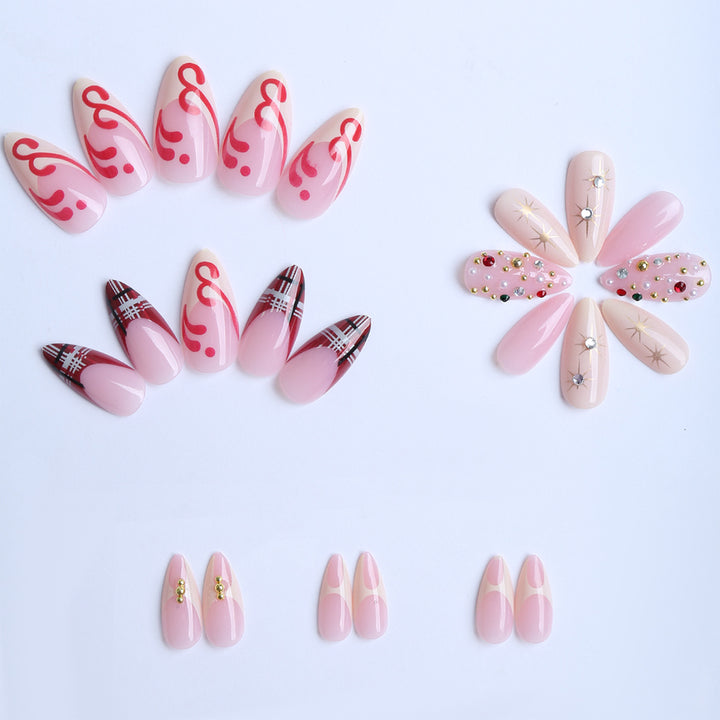 Artificial nails with sparkling details Stornfield
