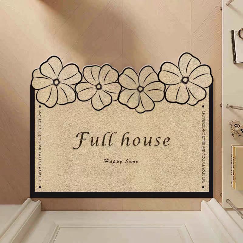 Floral Welcome Mat Stornfield