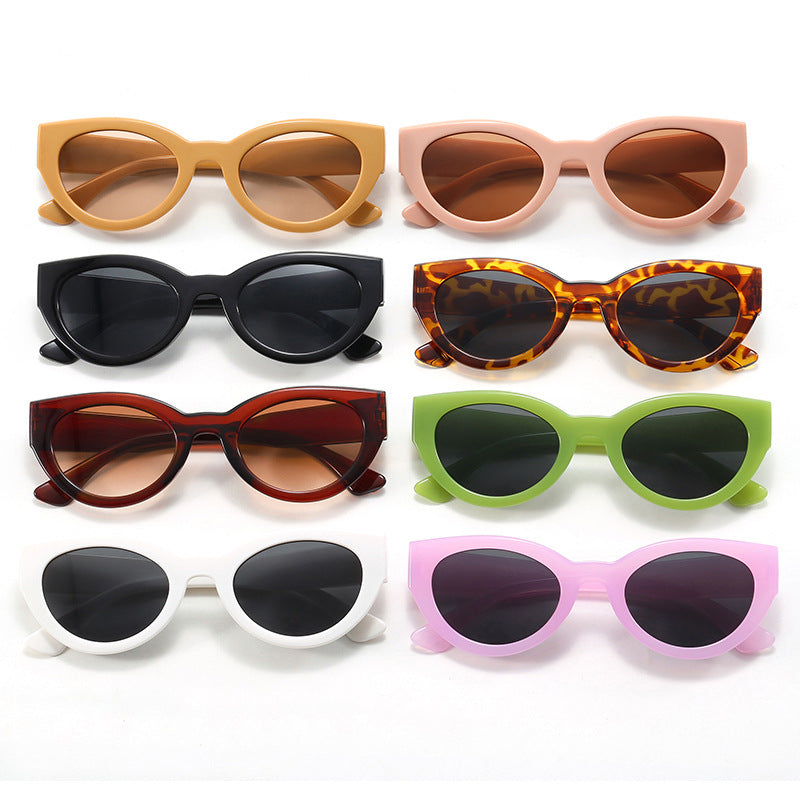 Ladies fashionable square sunglasses with mirrored lenses Stornfield
