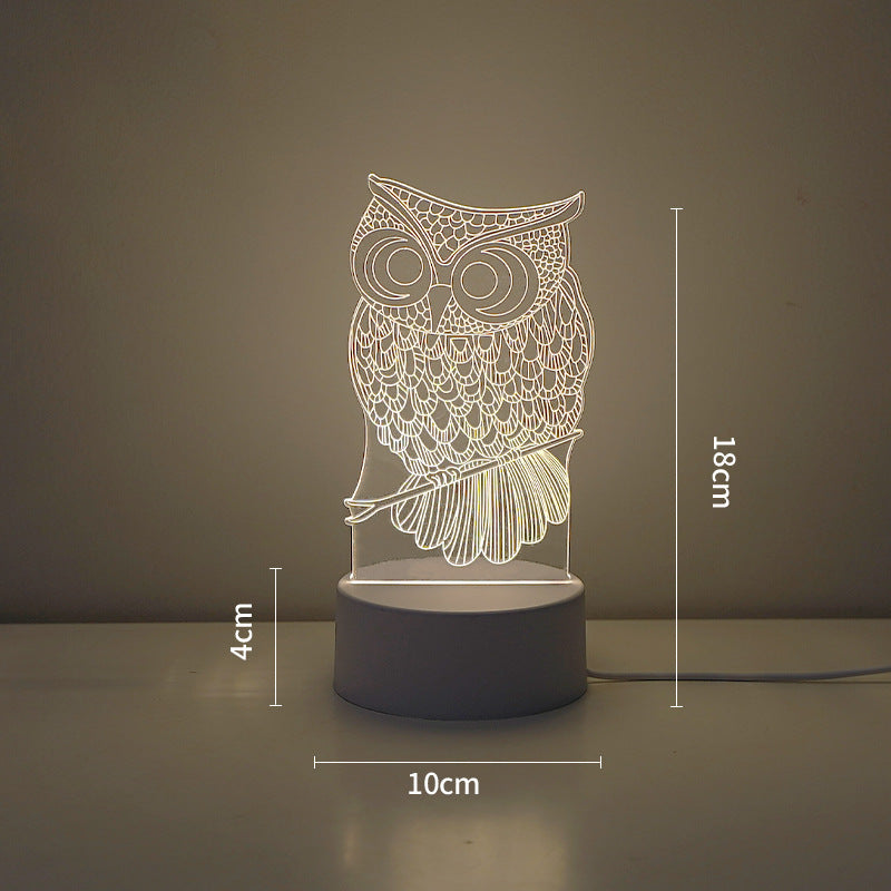 LED Tiger Figure Decorative Lamp