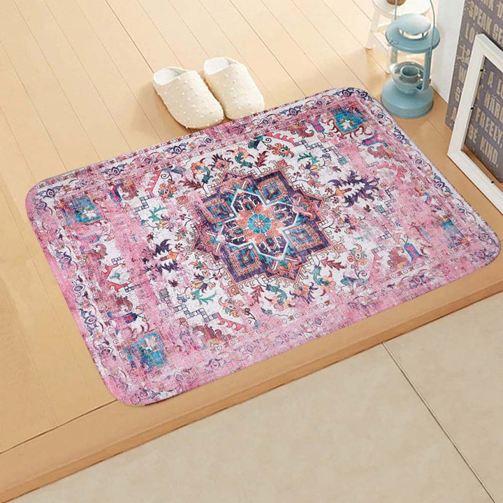 Artistic Mandala Pattern Bath Mat