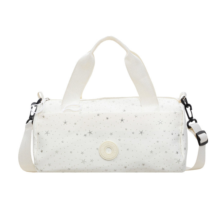Stylish Star-Patterned Sports Duffle
