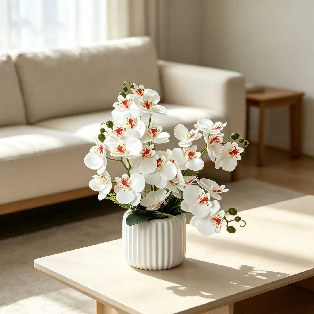 Elegant Artificial Orchid Bouquet